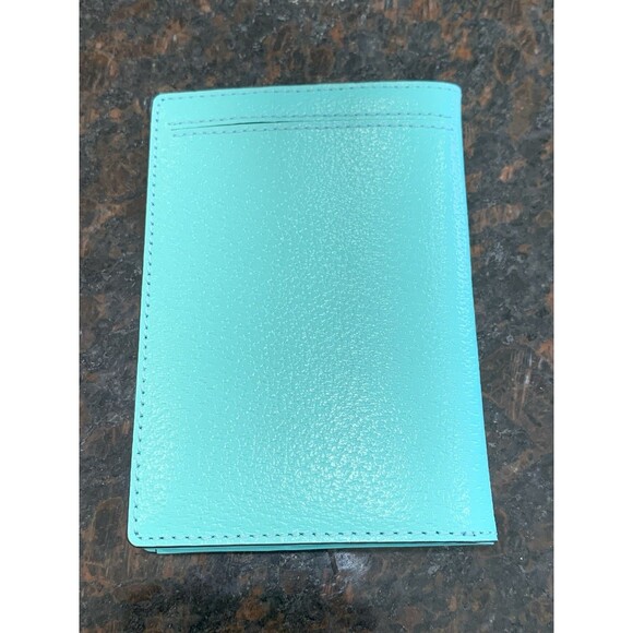 Kate Spade Turquoise Blue Passport Holder Wallet - Picture 3 of 7